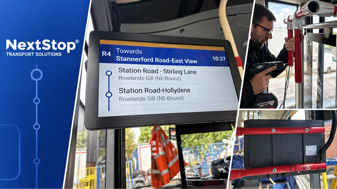 NextStop deploying passenger information